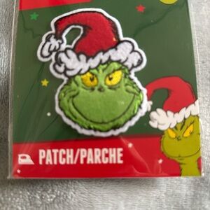 Simplicity Dr. Seuss The Grinch Head Face Iron On Patch New